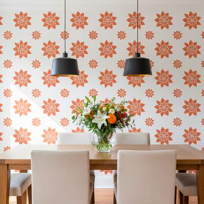 Flower Stencil - Design 7
