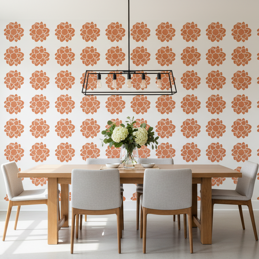 Flower Stencil - Design 11
