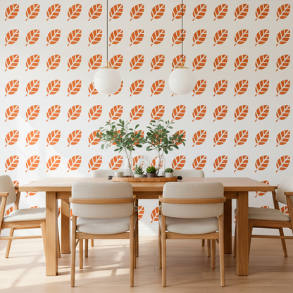 Leaf Floral Flower Stencil