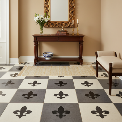 Fleur De Lis Stencil - Design 3