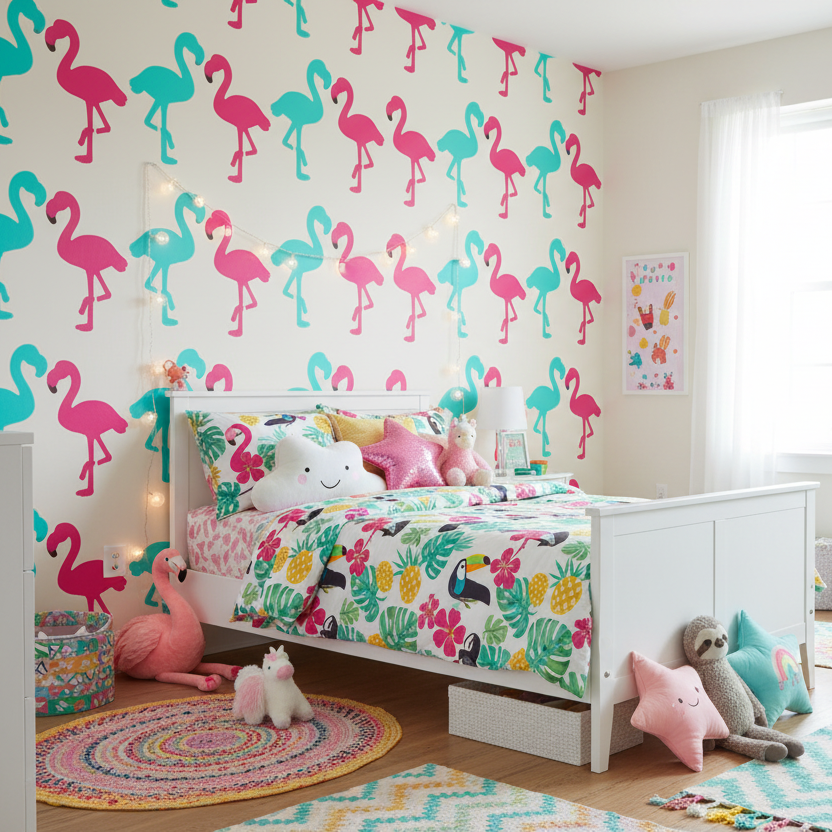 Flamingo Stencil