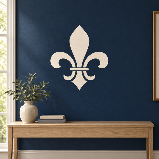 Fleur De Lis Stencil - Design 4
