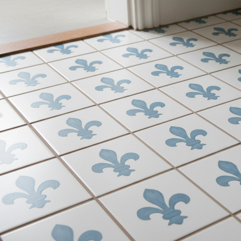 Fleur De Lis Stencil - Design 1