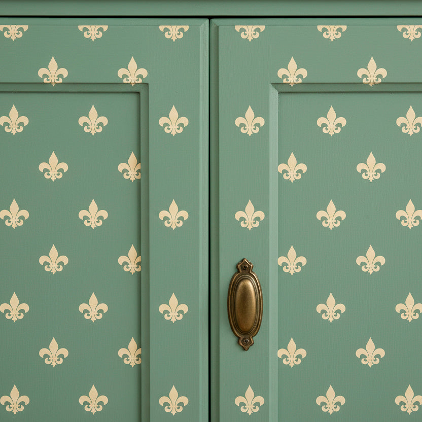 Fleur De Lis Stencil - Design 2