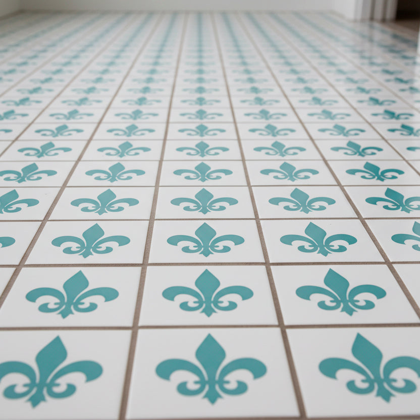 Fleur De Lis Stencil - Design 2
