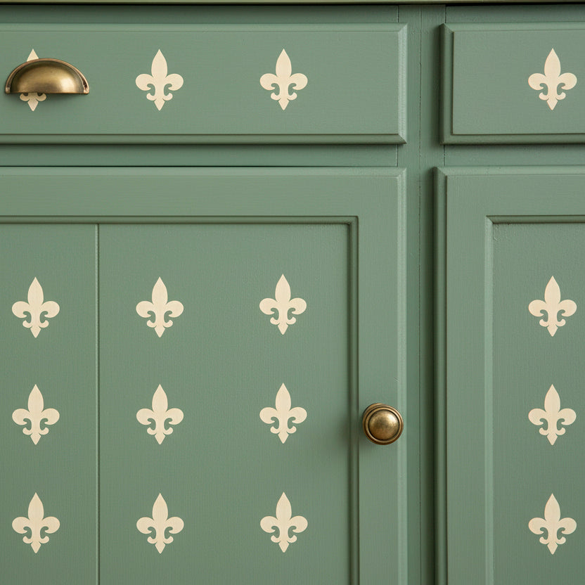 Fleur De Lis Stencil - Design 3
