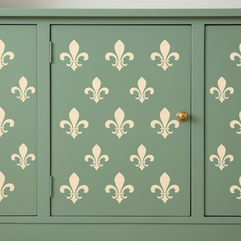 Fleur De Lis Stencil - Design 4