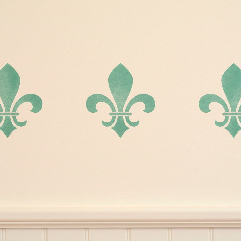 Fleur De Lis Stencil - Design 4