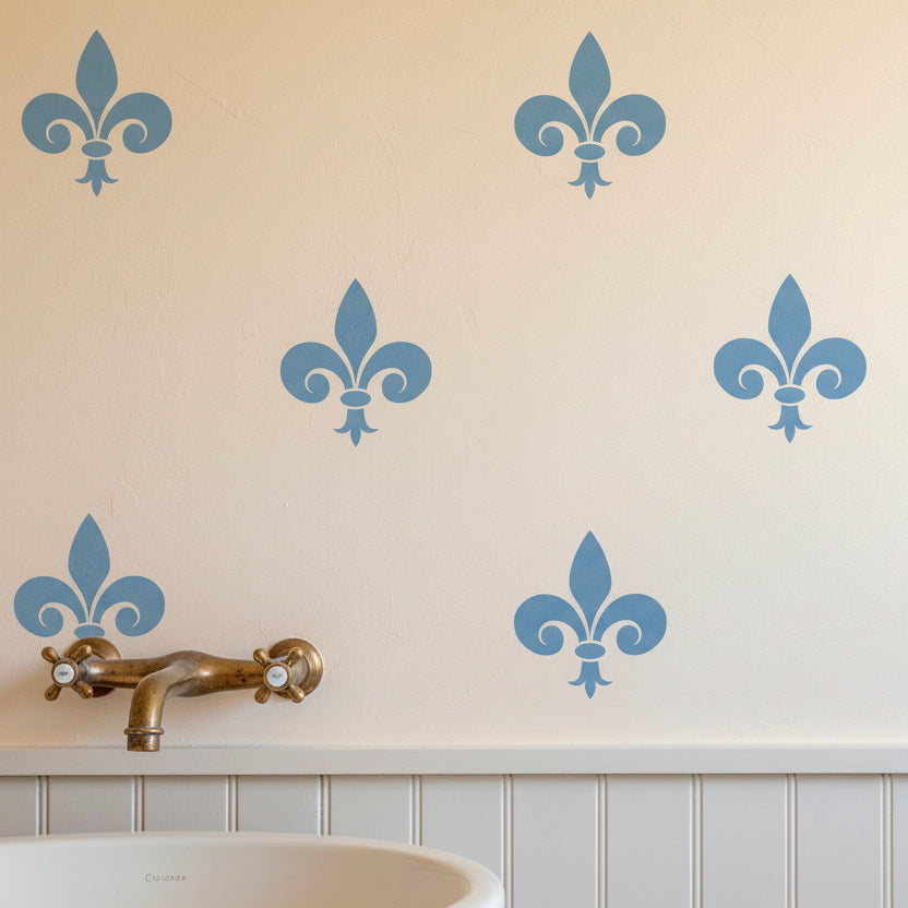 Fleur De Lis Stencil - Design 5
