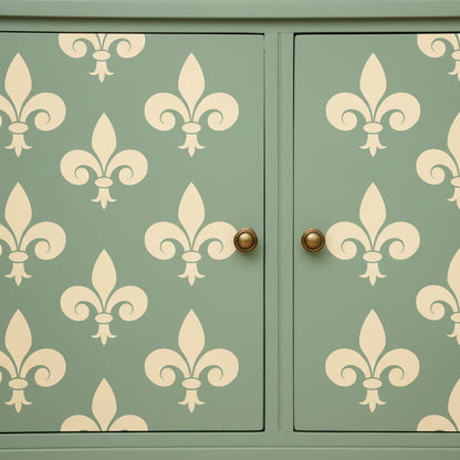 Fleur De Lis Stencil - Design 5