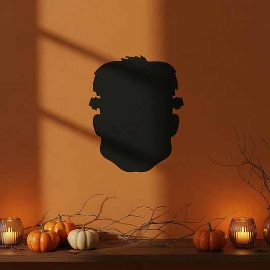 Frankenstein Head Stencil