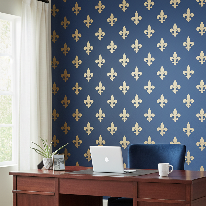 Fleur De Lis Stencil - Design 3