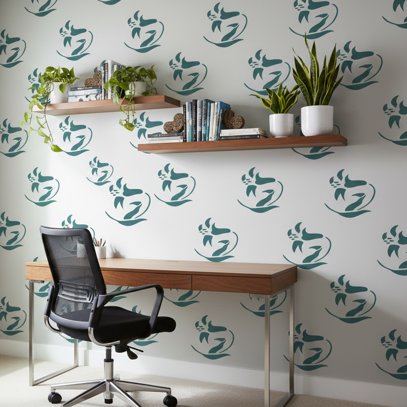 Flower Stencil - Design 5