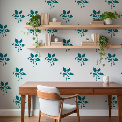 Flower Stencil - Design 6