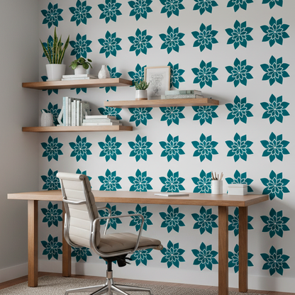 Flower Stencil - Design 7