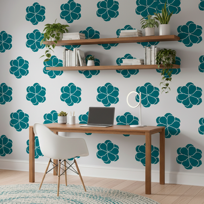 Flower Stencil - Design 9
