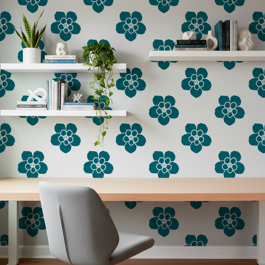 Flower Stencil - Design 4