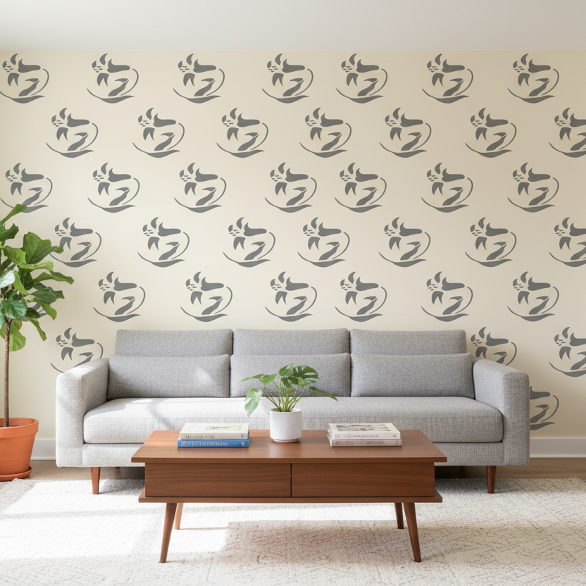 Flower Stencil - Design 5