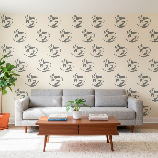 Flower Stencil - Design 5