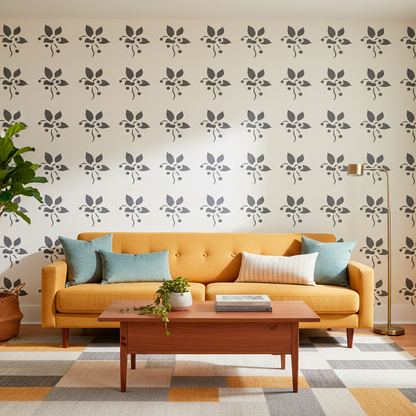 Flower Stencil - Design 6