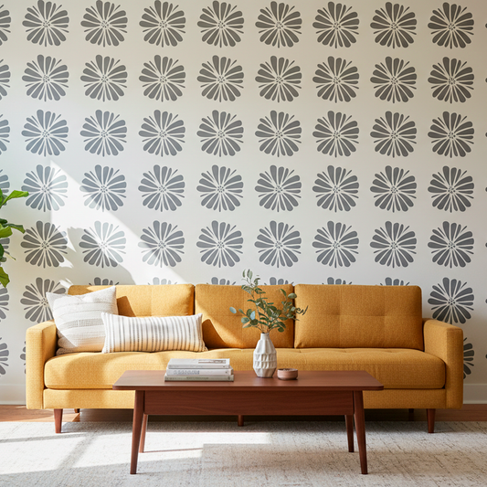 Flower Stencil - Design 10