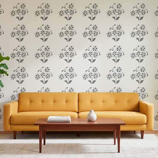 Flower Stencil - Design 2