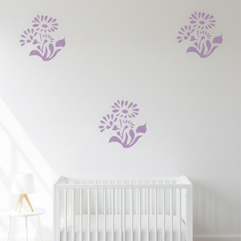 Flower Stencil - Design 1