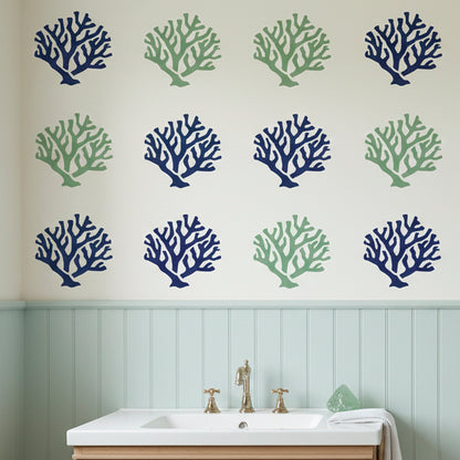Coral Stencil
