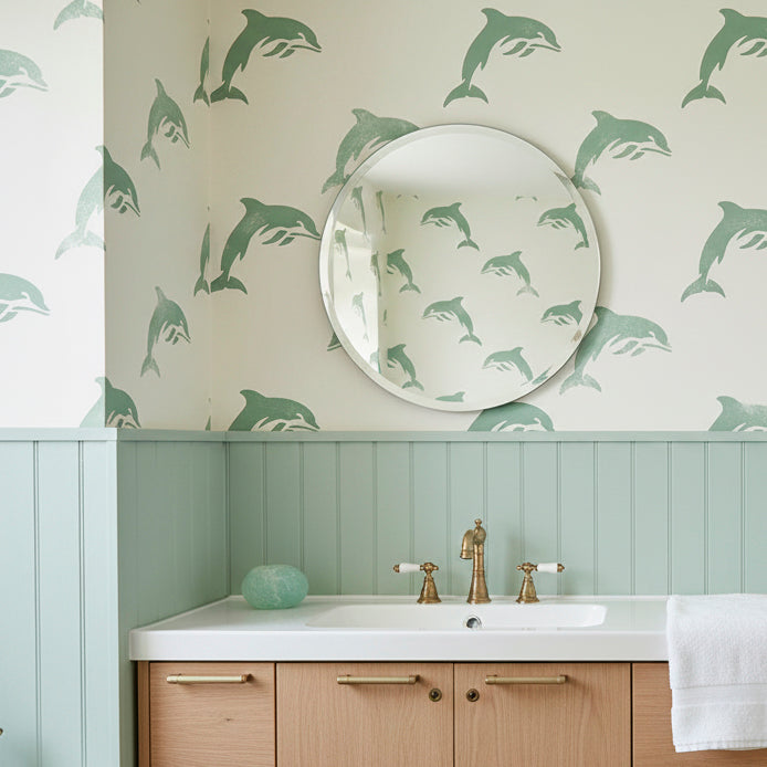 Dolphin Stencil