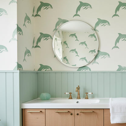 Dolphin Stencil