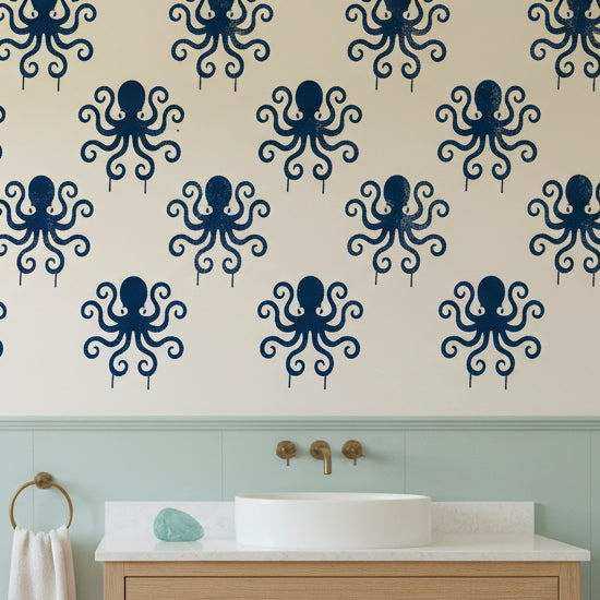 Octopus Stencil