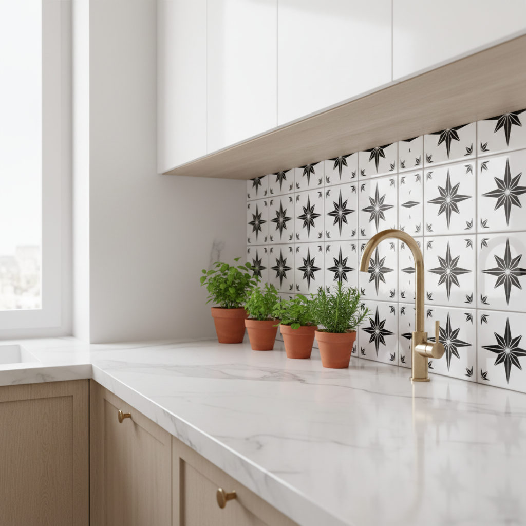 Tile Stencil - Design 04