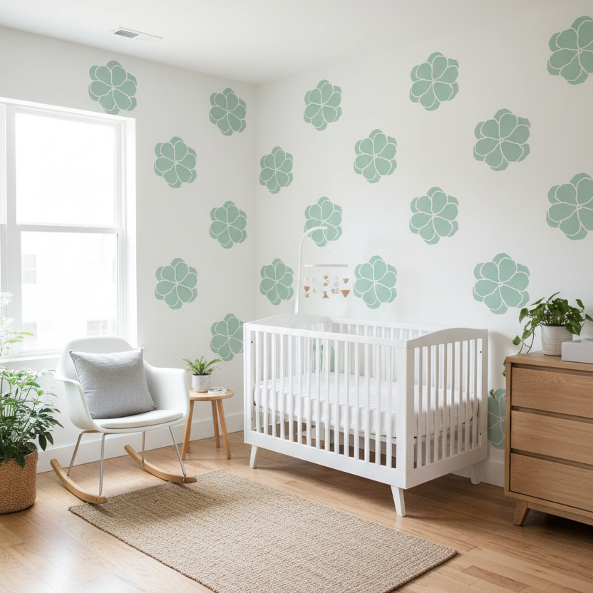 Flower Stencil - Design 9