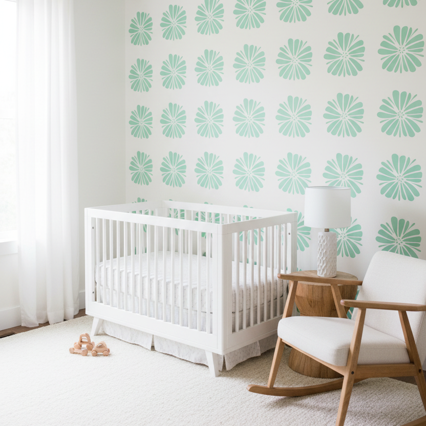 Flower Stencil - Design 10