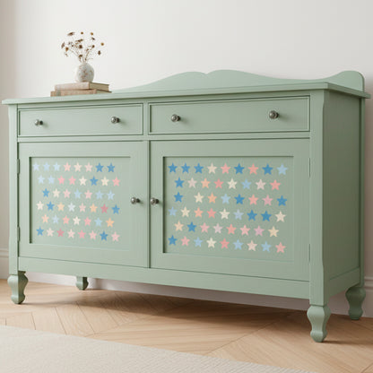 Stars Pattern Stencil - Design 2