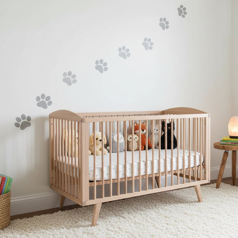 Paw Print Stencil