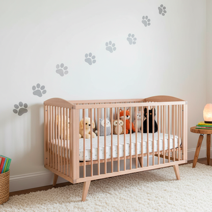 Paw Print Stencil