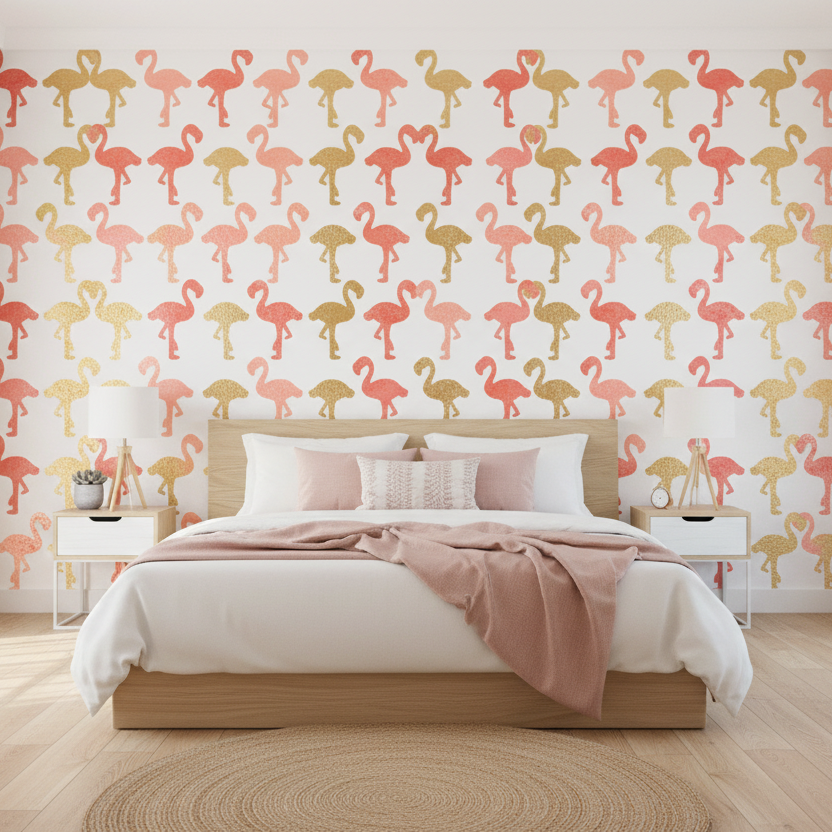 Flamingo Stencil