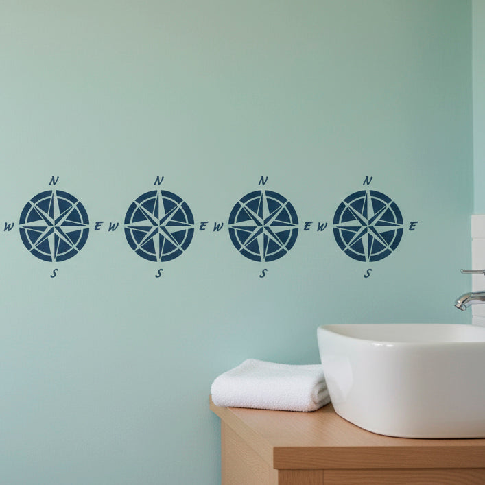 Compass Stencil