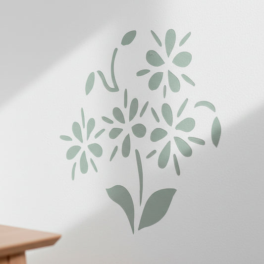 Flower Stencil - Design 2