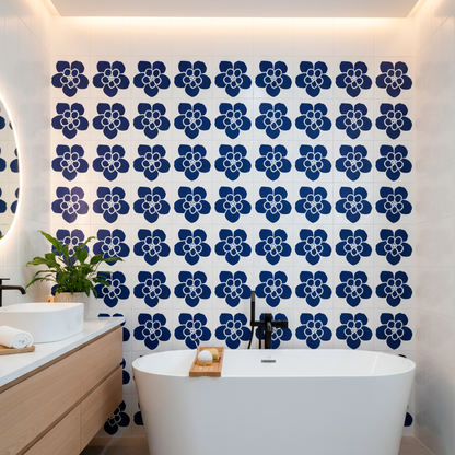 Flower Stencil - Design 4