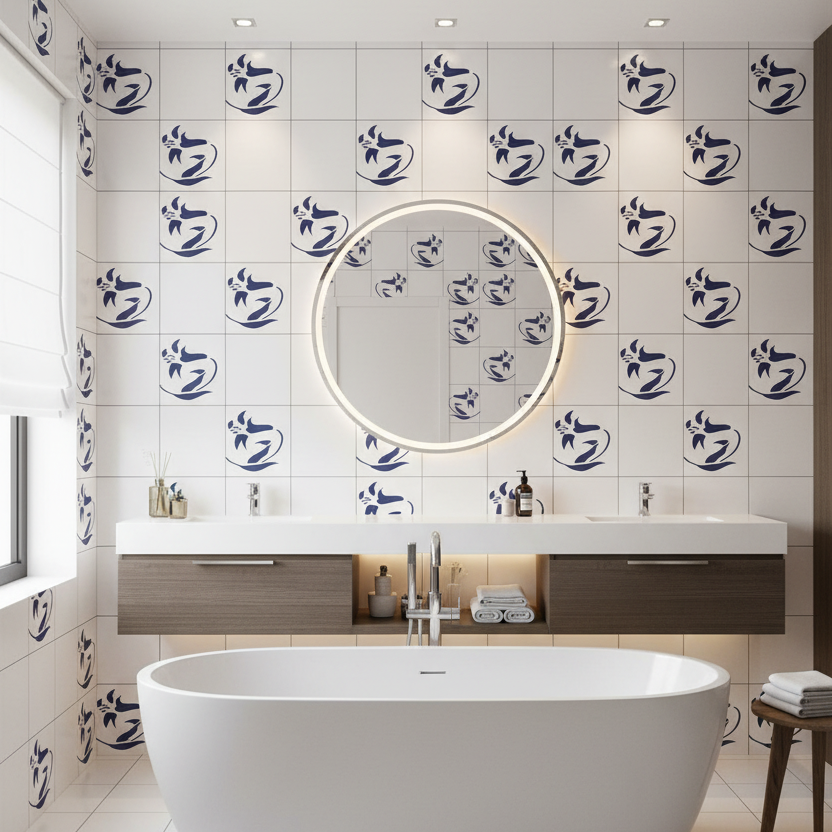 Flower Stencil - Design 5