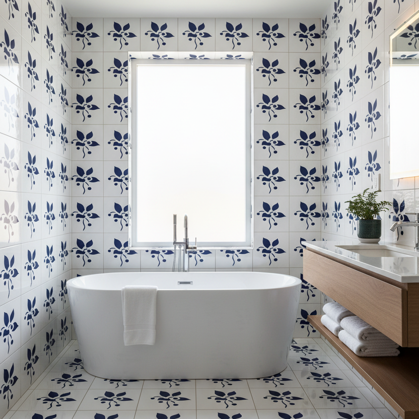 Flower Stencil - Design 6