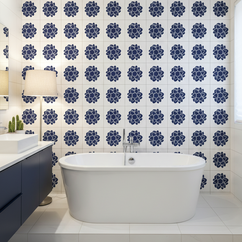 Flower Stencil - Design 11