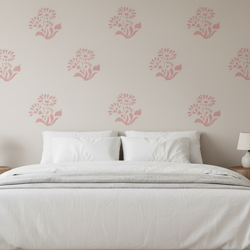 Flower Stencil - Design 1