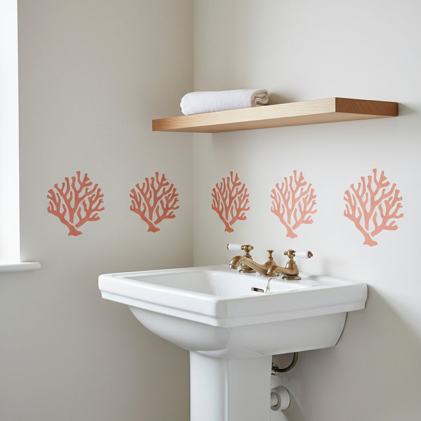 Coral Stencil