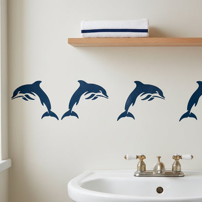 Dolphin Stencil