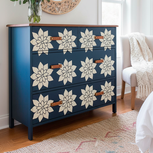 Flower Stencil - Design 7