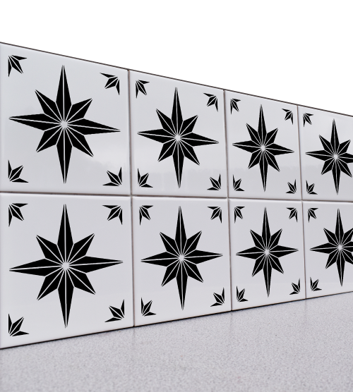 Tile Stencil - Reusable Tile Stencil (TILE_STEN04)